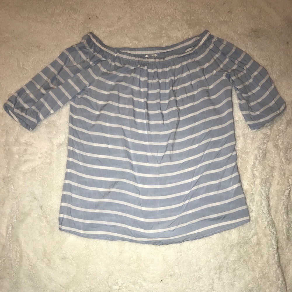 Blue & White Stripped Blouse